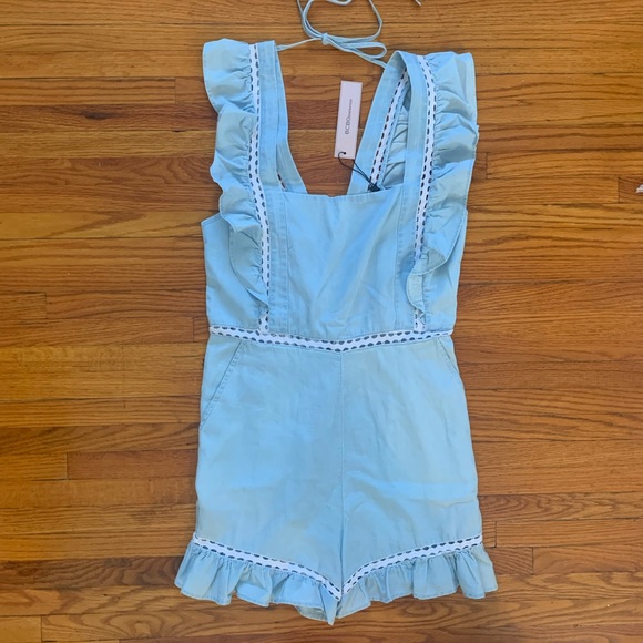 BCBGeneration Pants - BCBGeneration light denim romper - super cute!